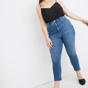 Madewell Curvy Stovepipe Jeans in Manchester Wash